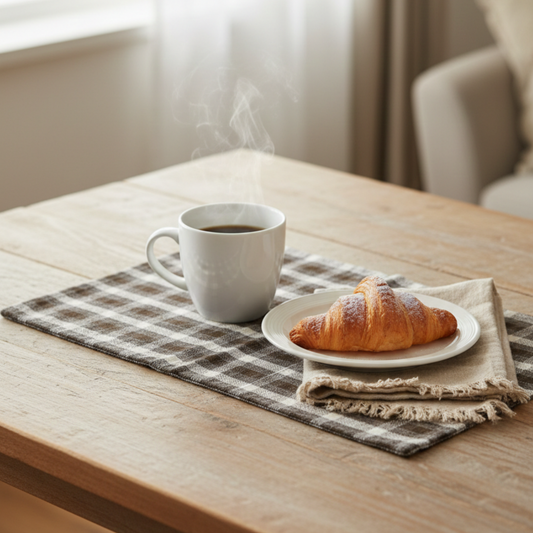 Timeless Check Table Set