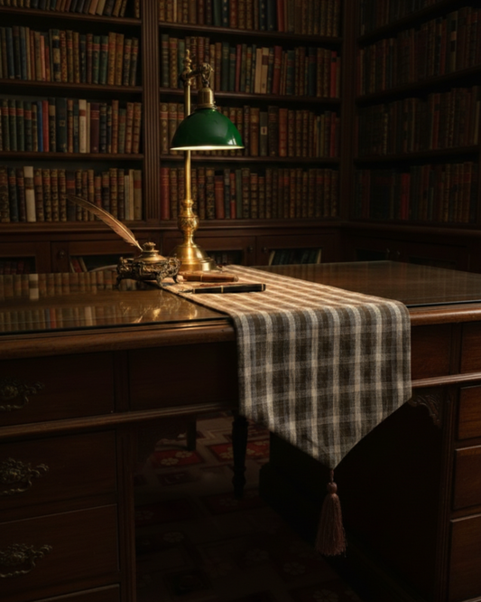 Timeless Check Dining Table Runner