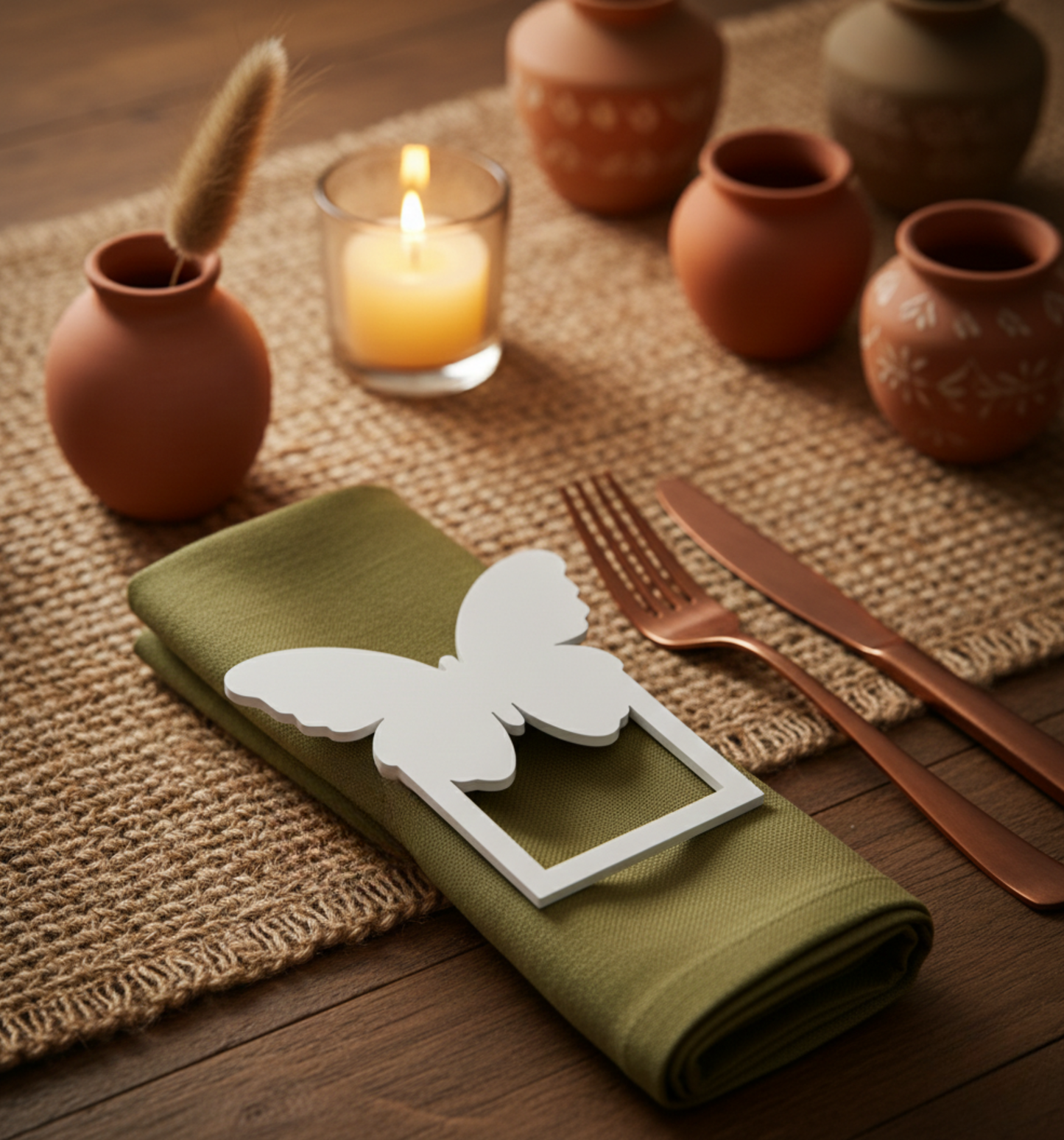 Butterfly Grace Table Napkin Holders